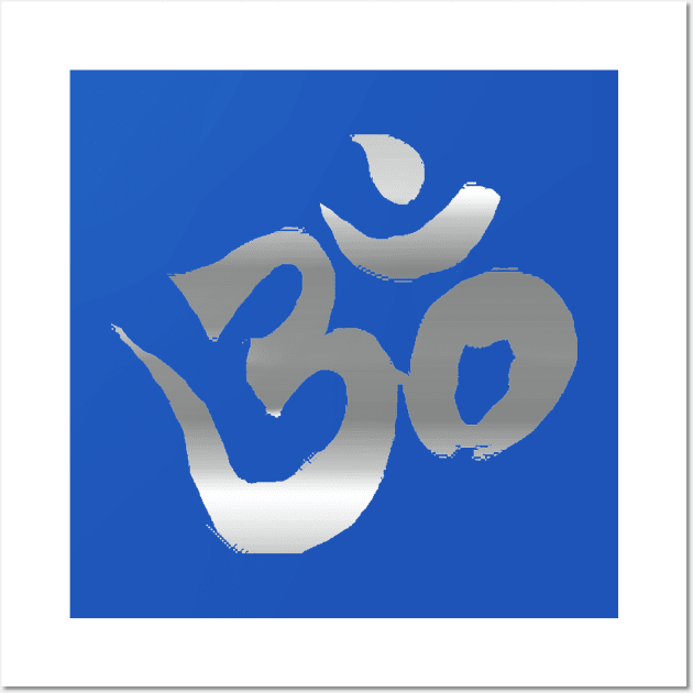 Om Symbol Aum sign Yoga Meditation Mantra Wall Art by PlanetMonkey